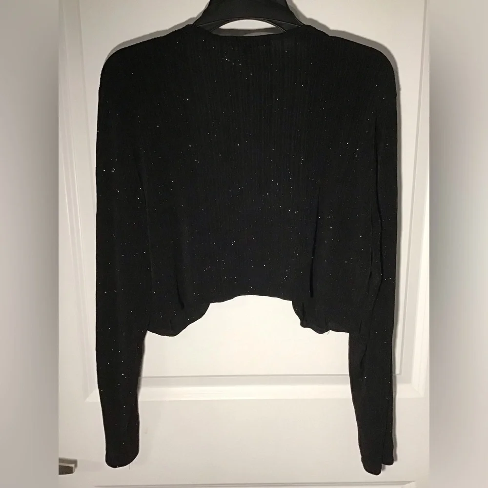 Jump Apparel Classic Black Women's Shrug 14W